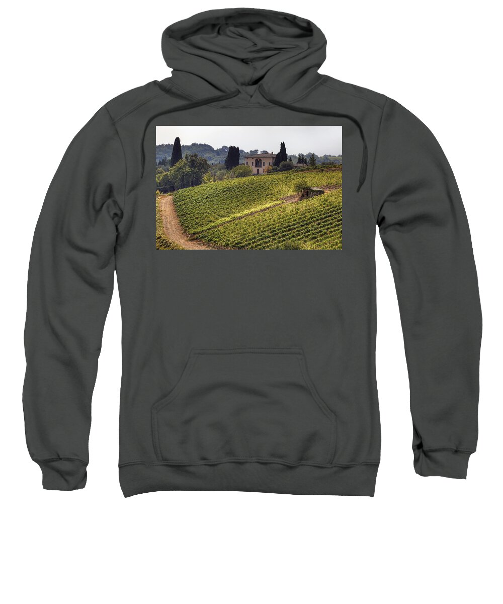 Montalcino Sweatshirt featuring the photograph Tuscany #1 by Joana Kruse