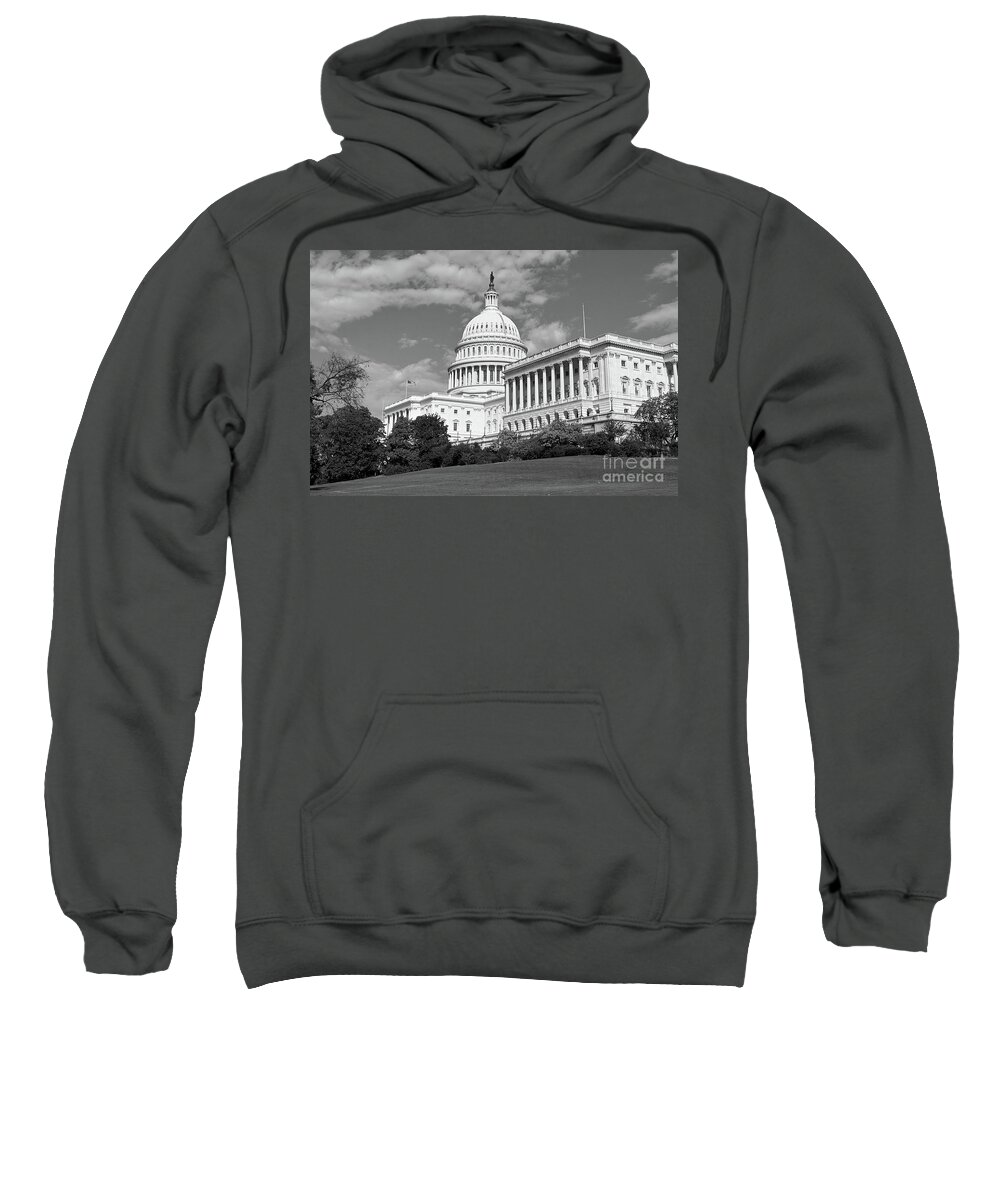 Congress Sweatshirt featuring the photograph US Capitol Washington DC #1 by Kimberly Blom-Roemer