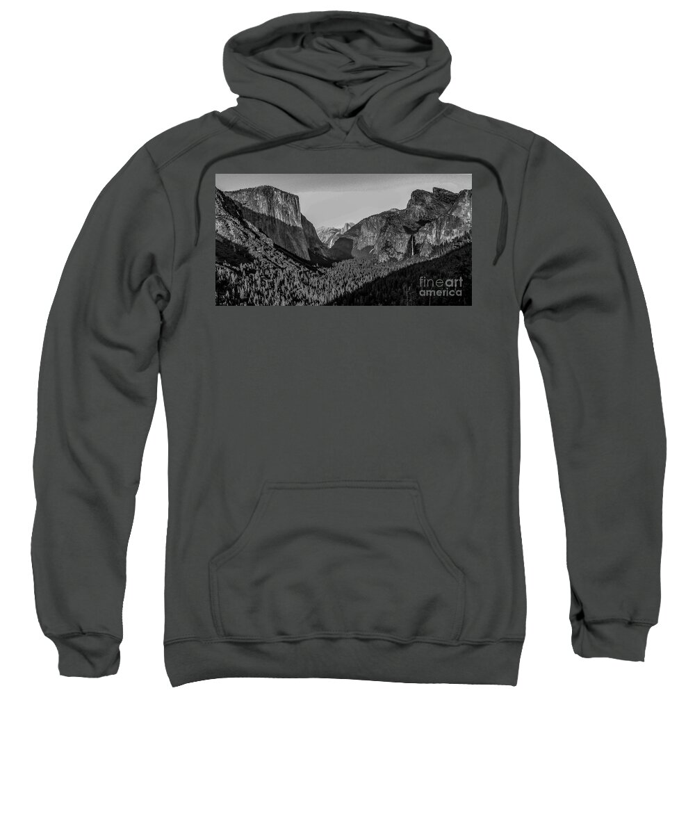 Nature Sweatshirt featuring the photograph Yosemite Valley by Barry Bohn
