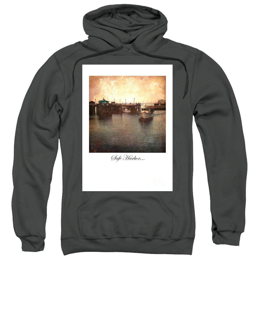 Boats Sweatshirt featuring the photograph 140 Fxq by Charlene Mitchell