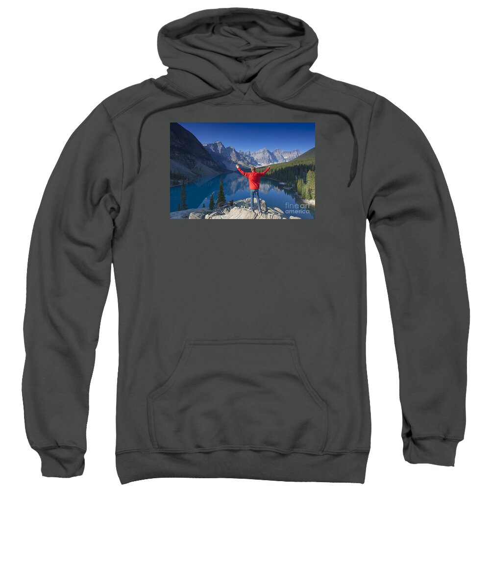Glacial Sweatshirt featuring the photograph 150915p131 by Arterra Picture Library