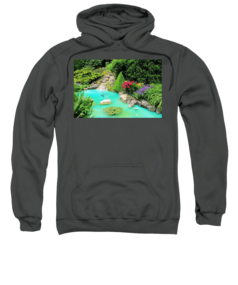 Garden Sweatshirt featuring the photograph Garden #17 by Jackie Russo