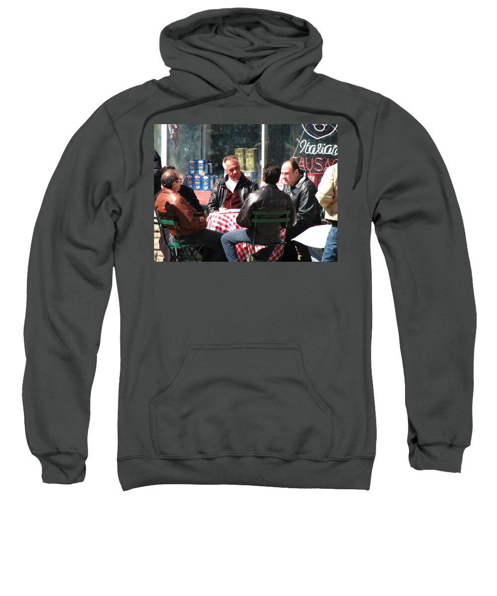 The Sopranos Sweatshirt featuring the photograph The Sopranos #4 by Mariel Mcmeeking