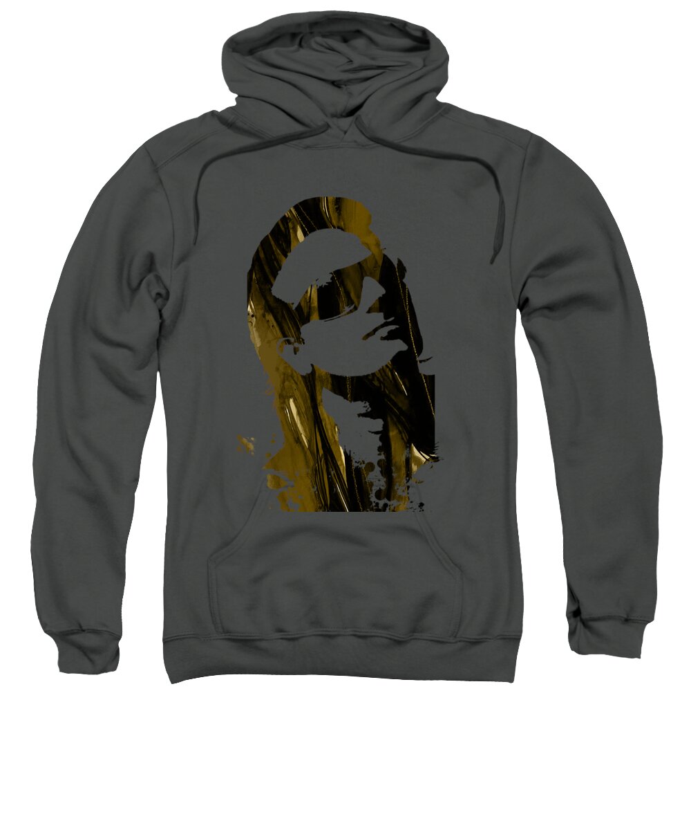 Bono Sweatshirt featuring the mixed media Bono Collection #6 by Marvin Blaine