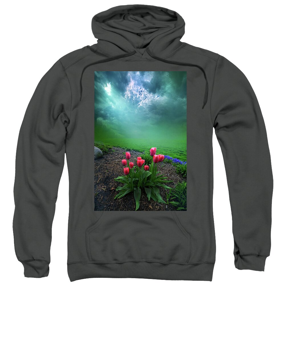 Clouds Sweatshirt featuring the photograph A Dream For You by Phil Koch