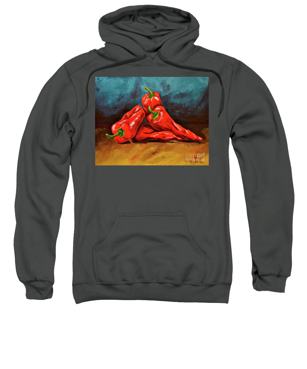 A Pile of Peppers tree Adult Pull-Over Hoodie by Herschel Fall - Pixels | 