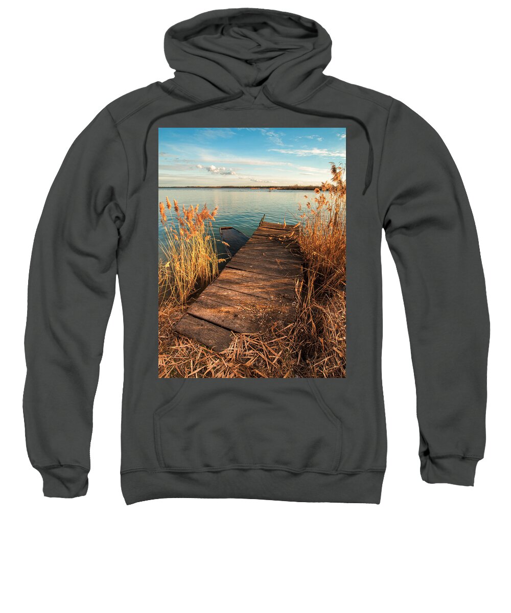Landscapes Sweatshirt featuring the photograph A place where lovers meet by Davorin Mance