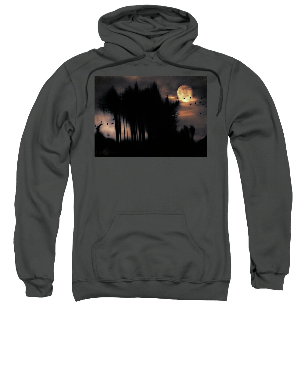 County Kerry Sweatshirt featuring the photograph a storm on the Dingle by Cybele Moon
