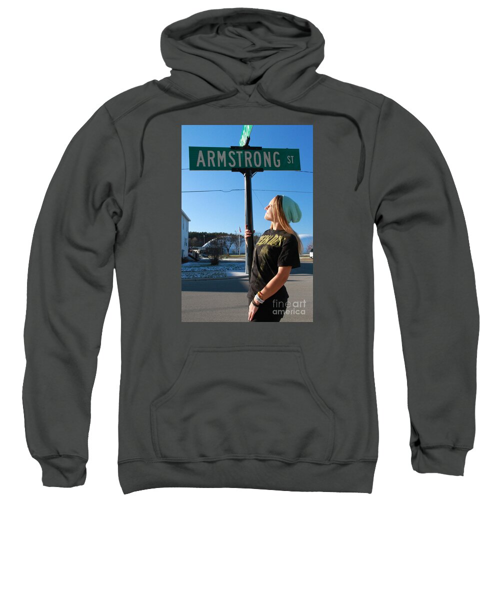  Sweatshirt featuring the photograph A047 by Mark J Seefeldt