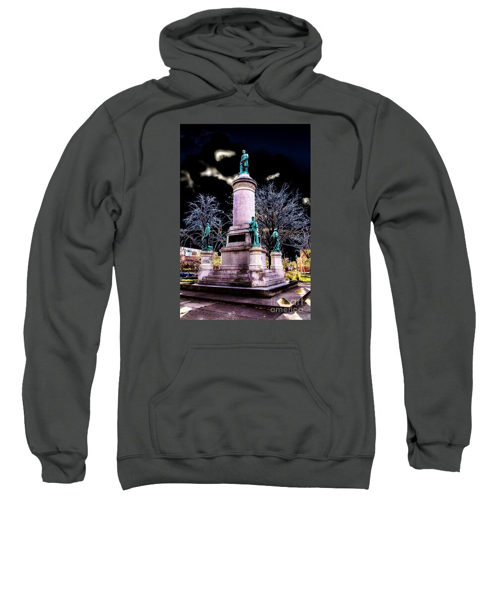 Abe Sweatshirt featuring the photograph Abraham Lincoln Memorial by William Norton