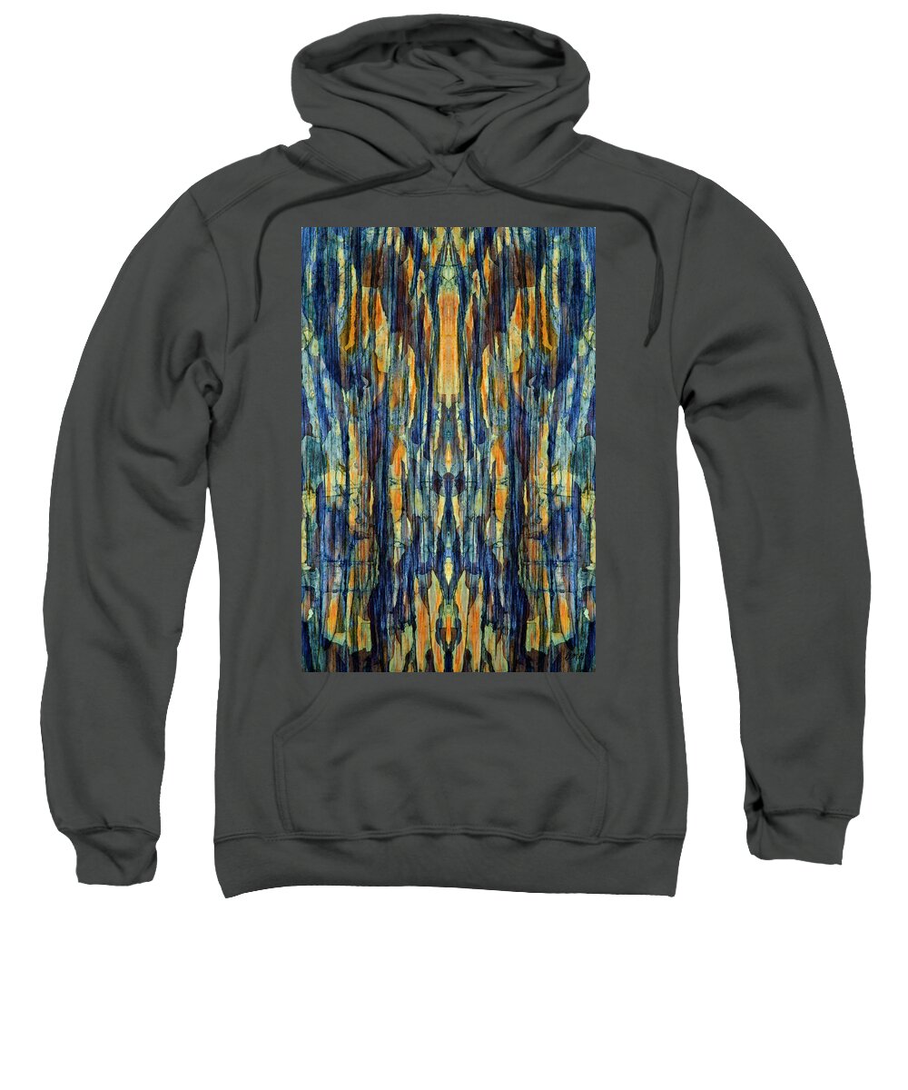 Abstract Sweatshirt featuring the photograph Abstract Symmetry I by David Gordon