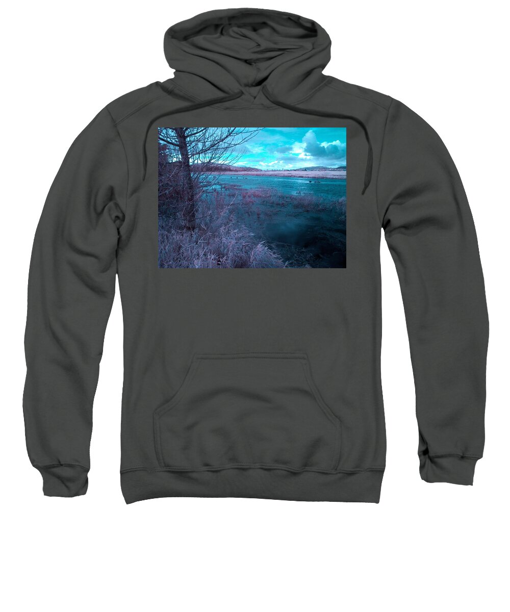 Surreal Sweatshirt featuring the photograph After Storm Surrealism by Chriss Pagani