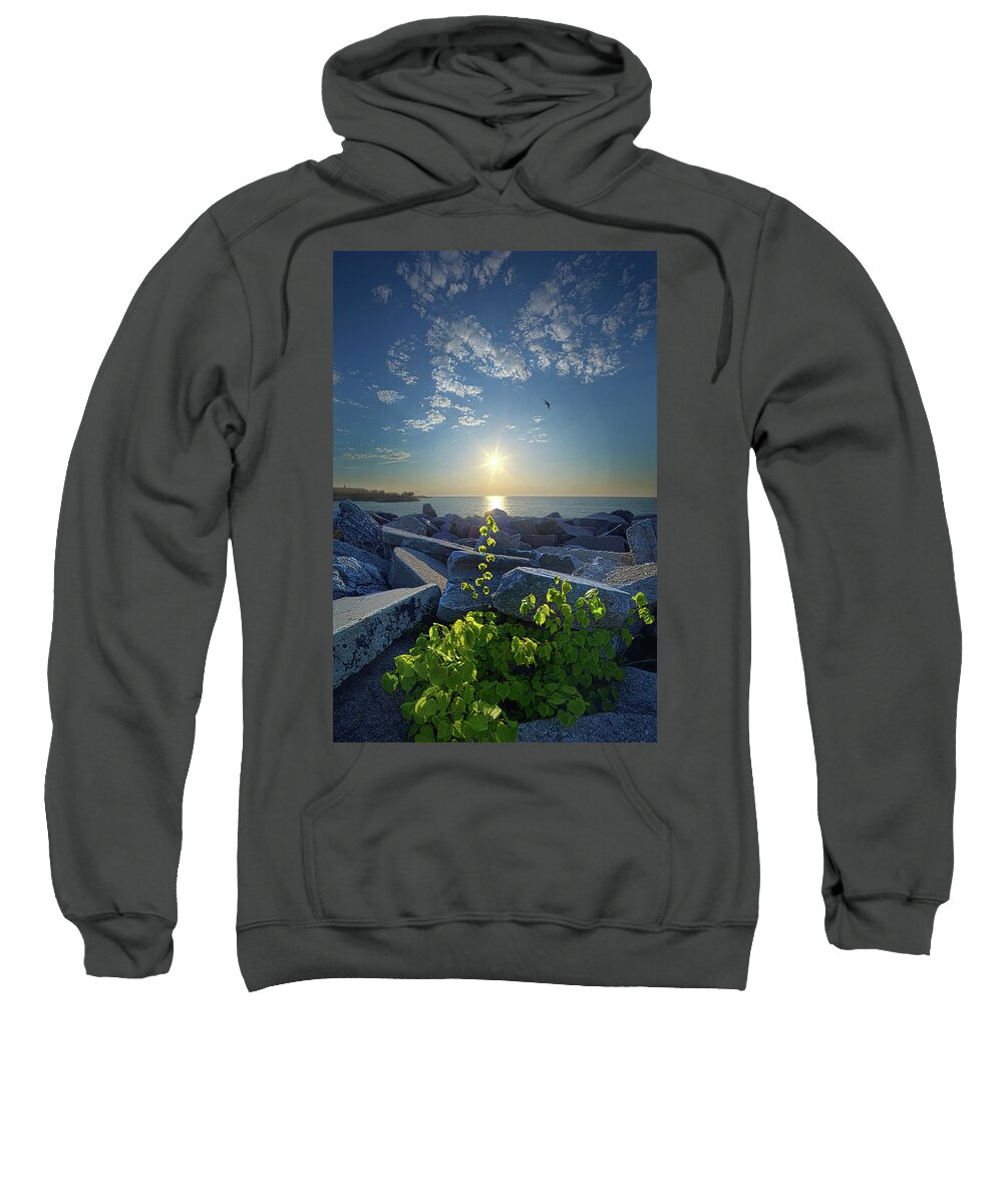 Clouds Sweatshirt featuring the photograph All Things Are Possible by Phil Koch