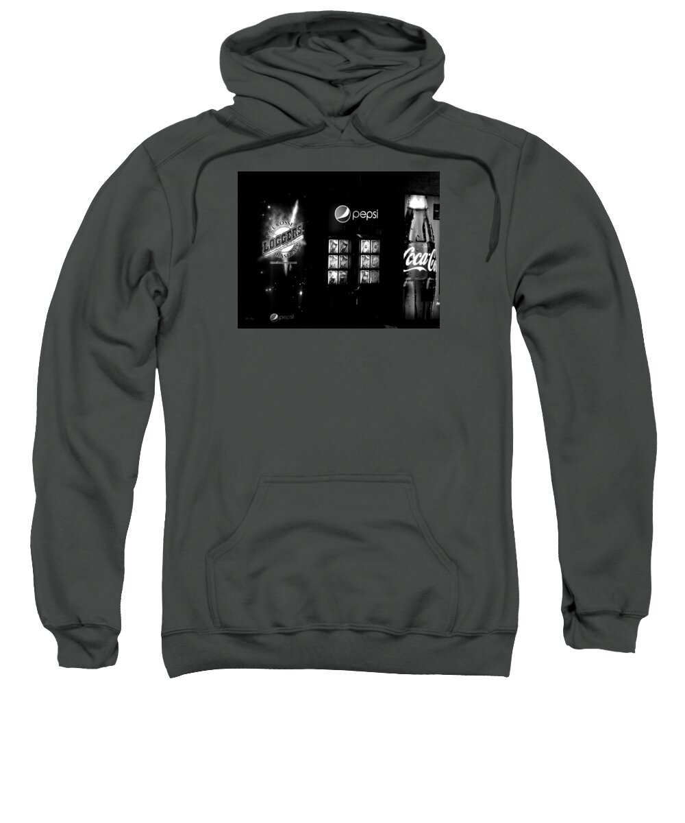 Night Sweatshirt featuring the photograph America January 14, 2016 7 pm by Wild Thing