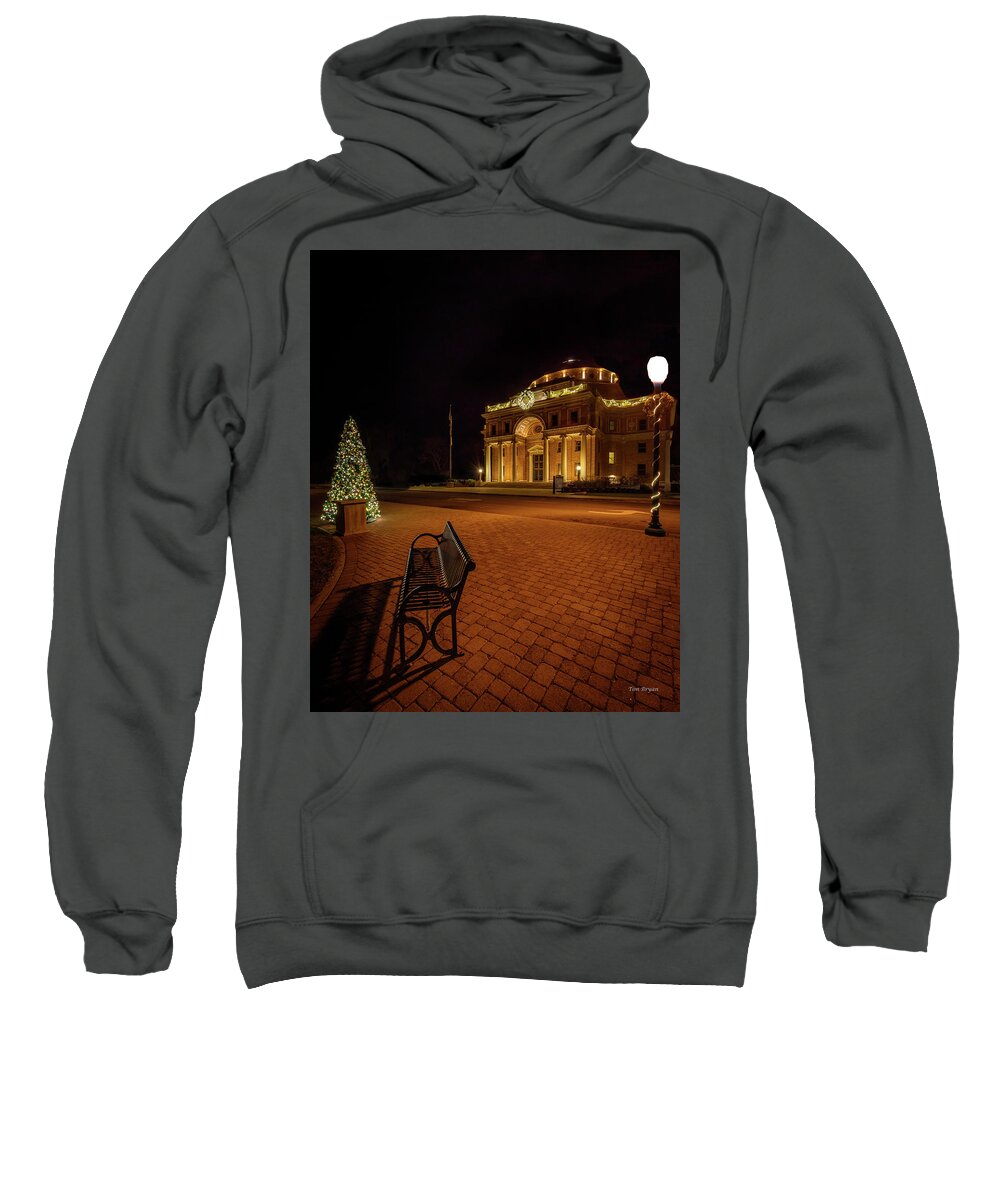 Atascadero Sweatshirt featuring the photograph An Atascadero Christmas by Tim Bryan