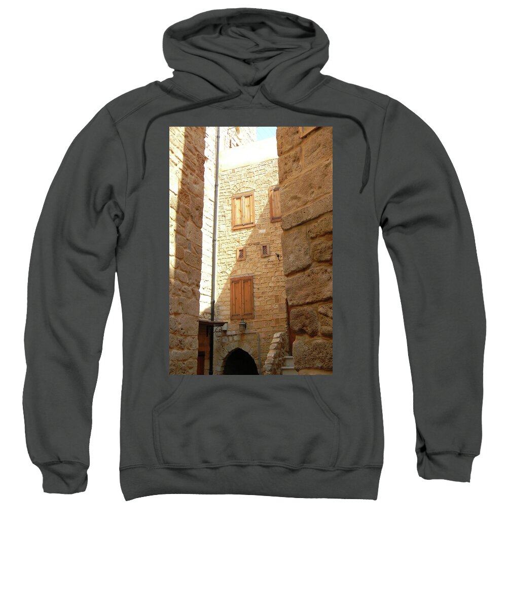 In Art Sweatshirt featuring the photograph Ancestral Home by Marwan George Khoury