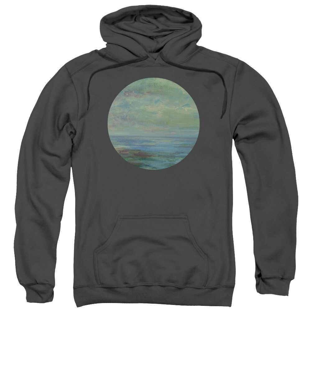 Impressionism Sweatshirt featuring the painting Days for Dreaming by Mary Wolf