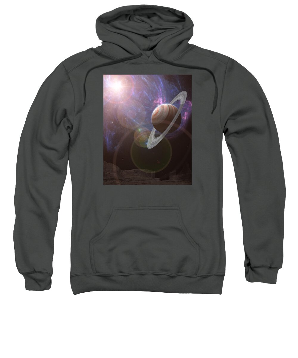 Mark T. Allen Sweatshirt featuring the photograph Atlas by Mark Allen