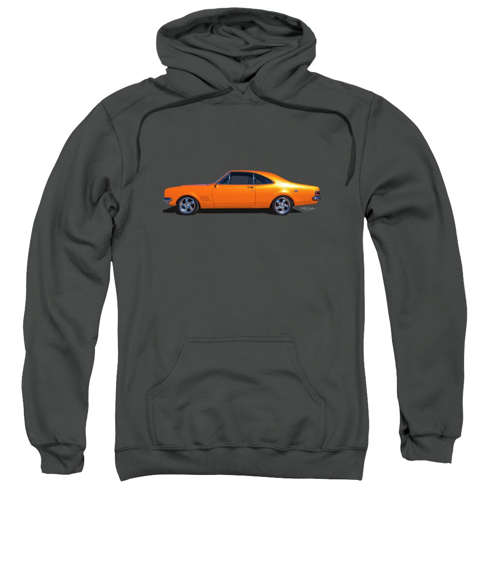 Car Sweatshirt featuring the photograph Aussie Classic by Keith Hawley