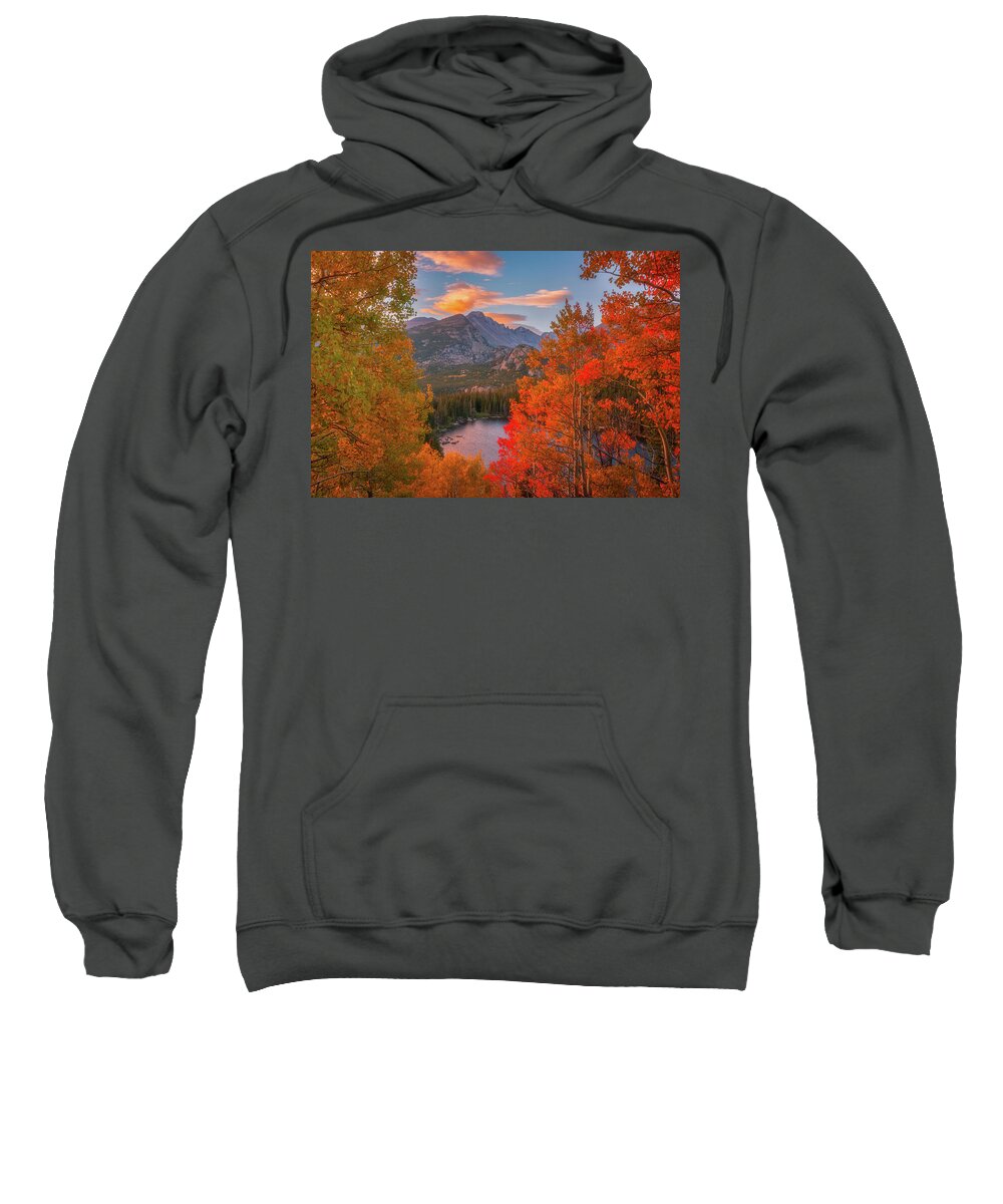 Autumn Sweatshirt featuring the photograph Autumn's Breath by Darren White