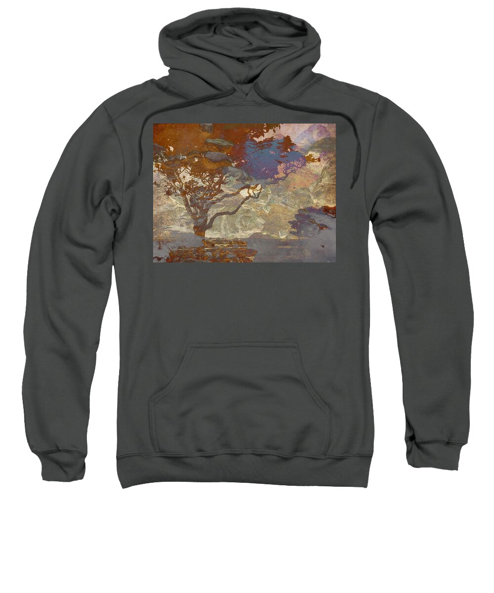 Brown Tree Sweatshirt featuring the photograph Autumn Sunset by Anthony Robinson