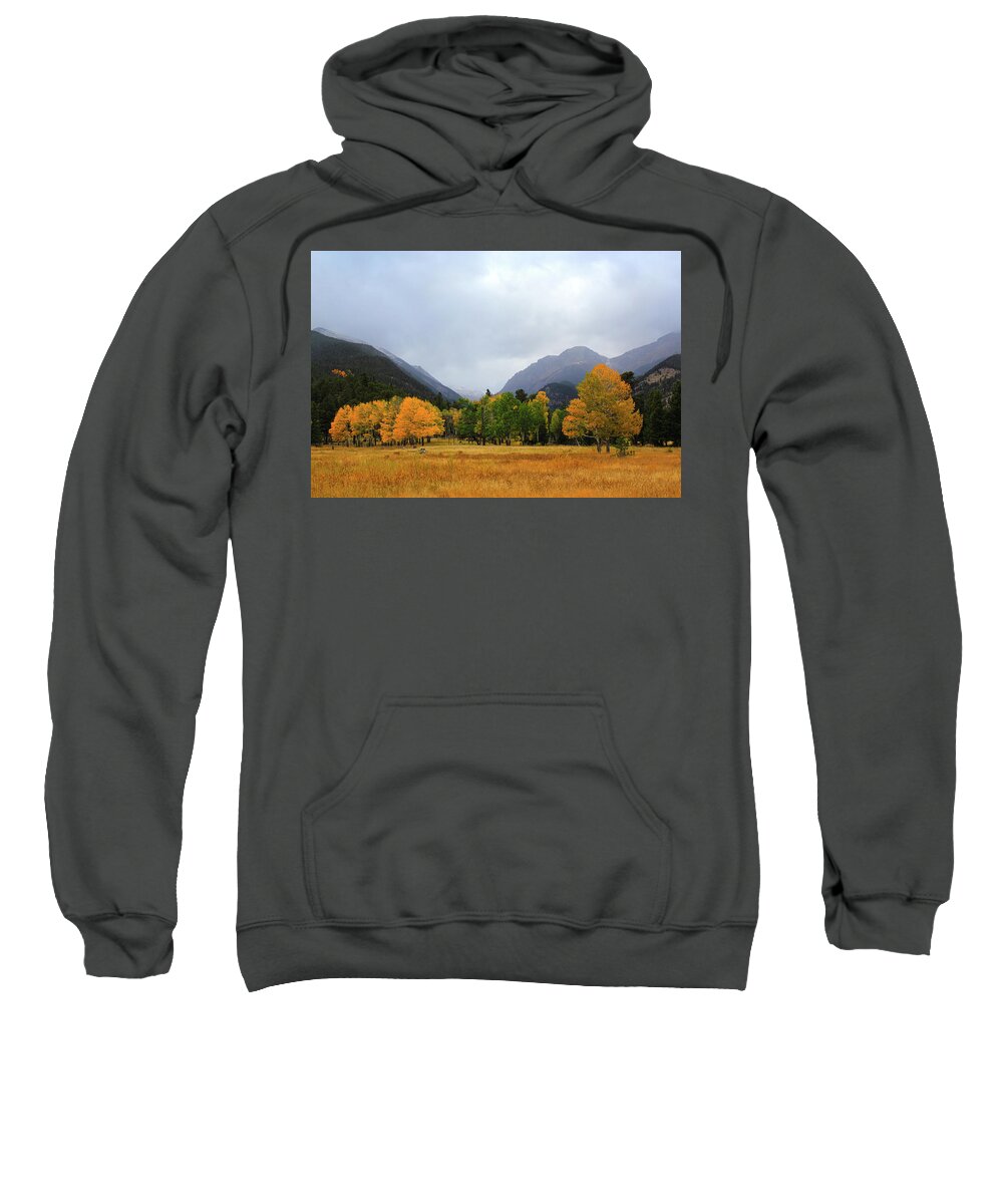 Autumn Sweatshirt featuring the photograph Autumn Valley by Shane Bechler