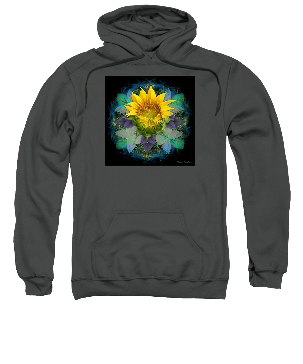 Sunflower Sweatshirt featuring the photograph Awakening by Bruce Frank