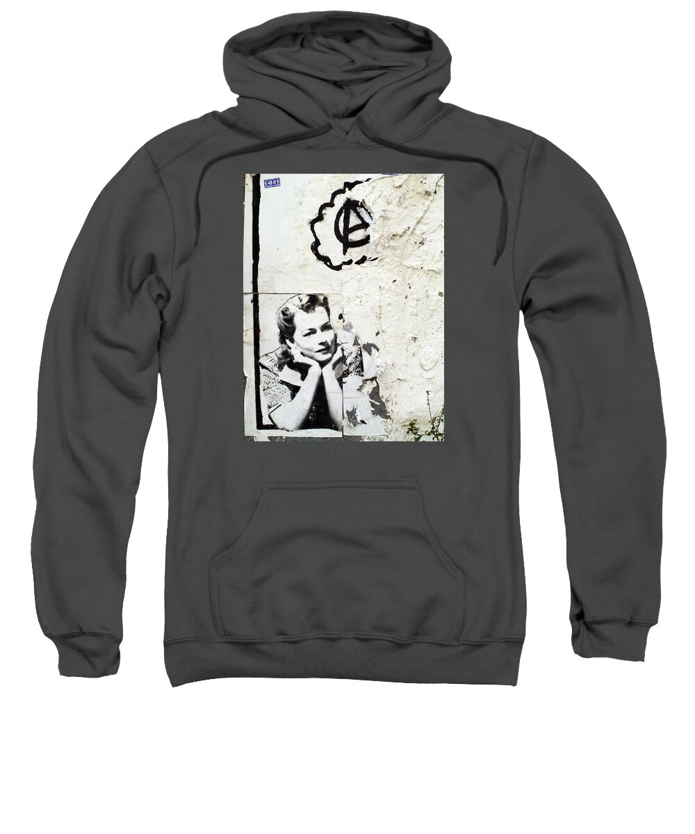 Graffiti Sweatshirt featuring the photograph Beauty Anarchy by Roger Muntes