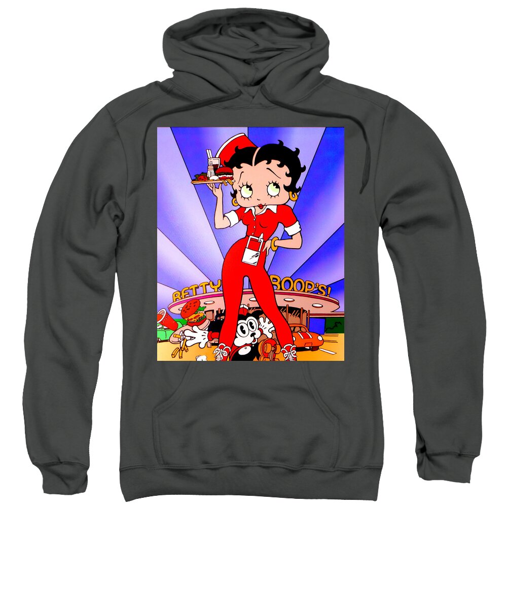 Betty Sweatshirt featuring the photograph Betty Boop's by Larry Beat