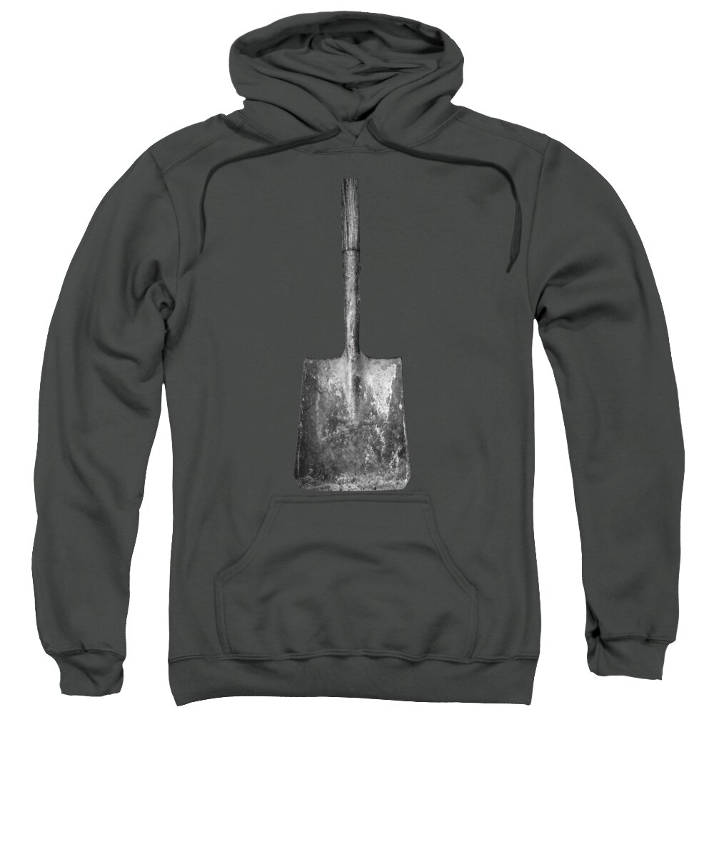 Antique Sweatshirt featuring the photograph Square Point Shovel 1 by YoPedro