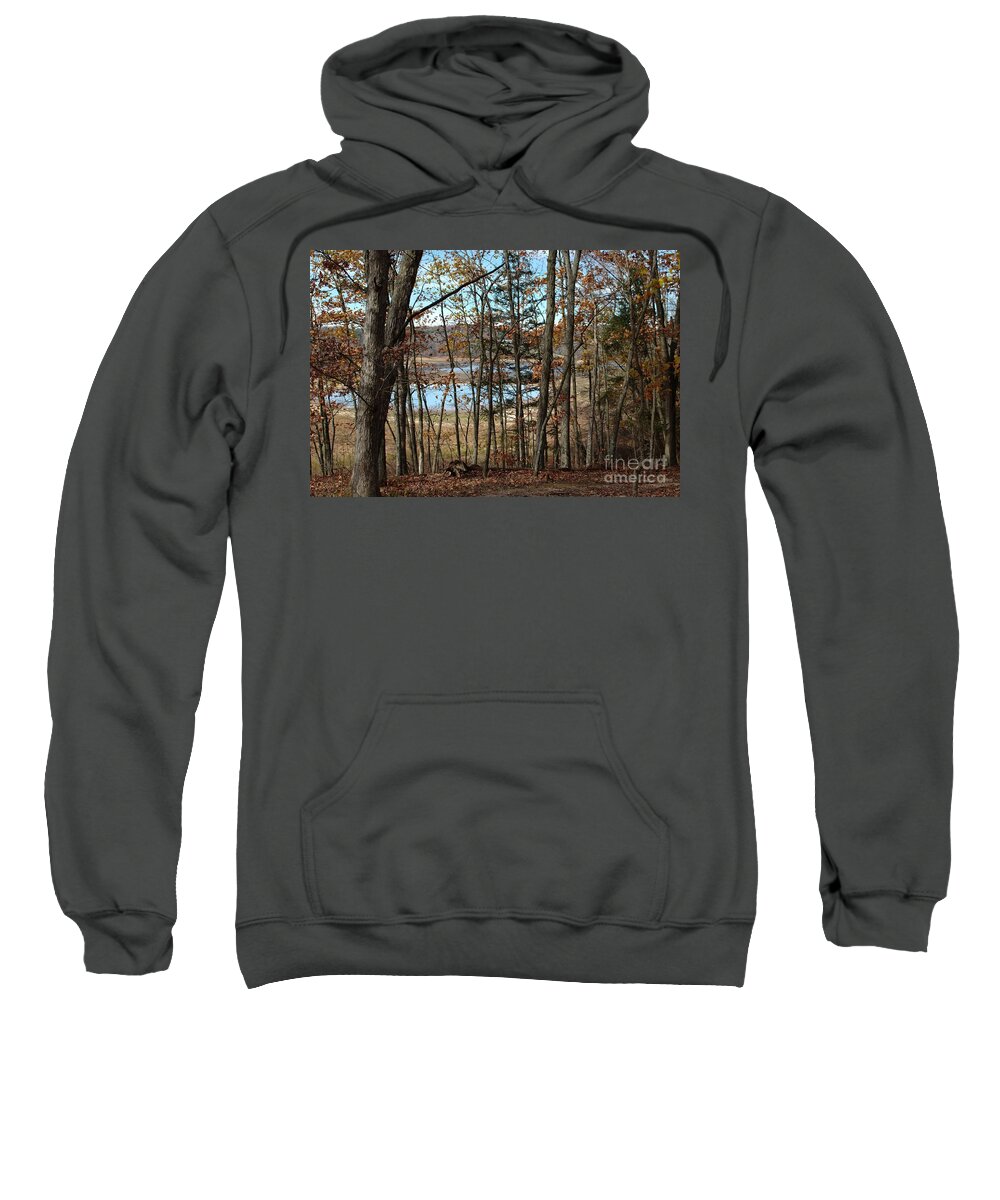 Black Sweatshirt featuring the photograph Black Rock Flats From the Mary Ann by Donald C Morgan