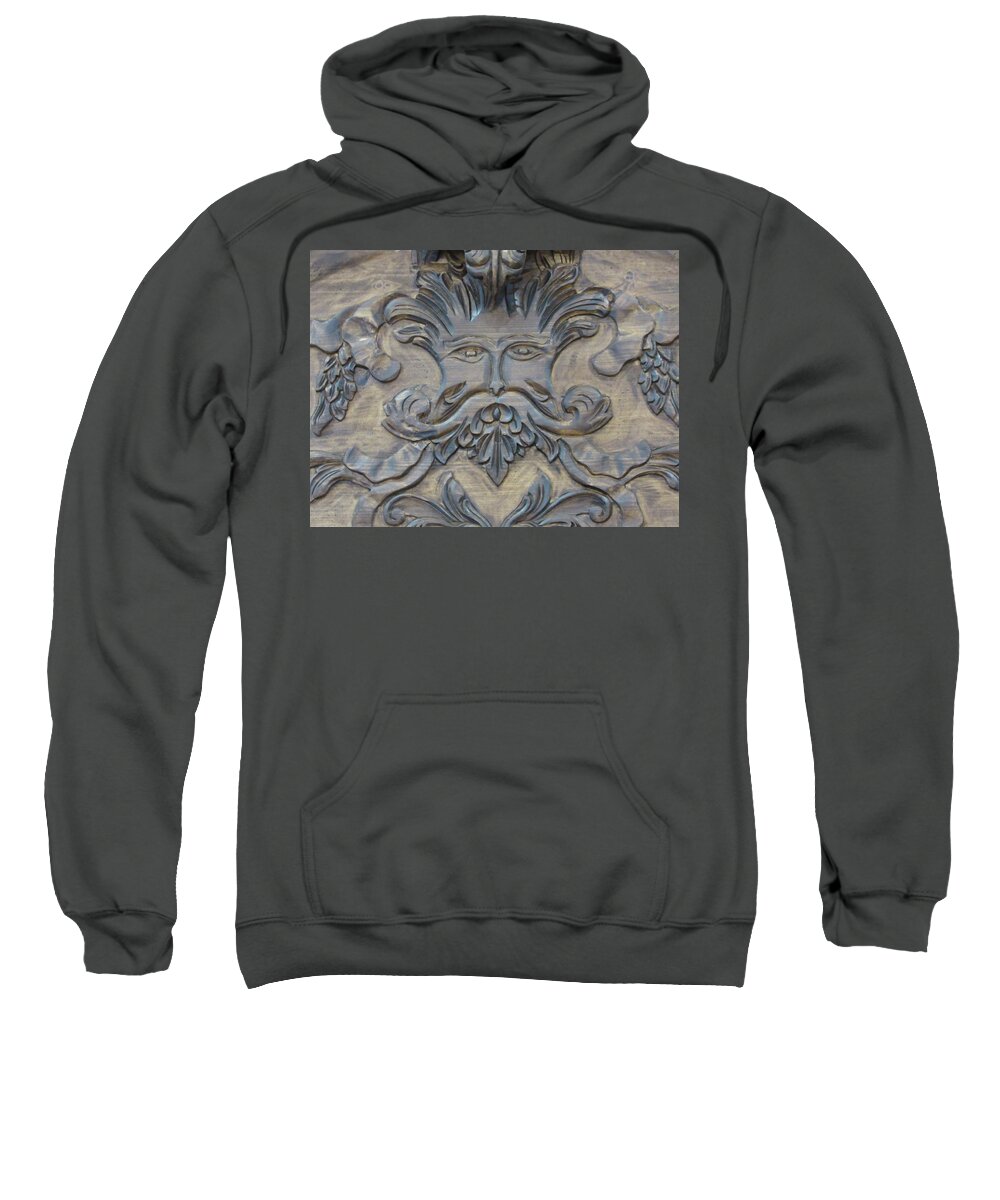 Go With The Flow Sweatshirt featuring the digital art Blow with the Fow #1 by Scott S Baker