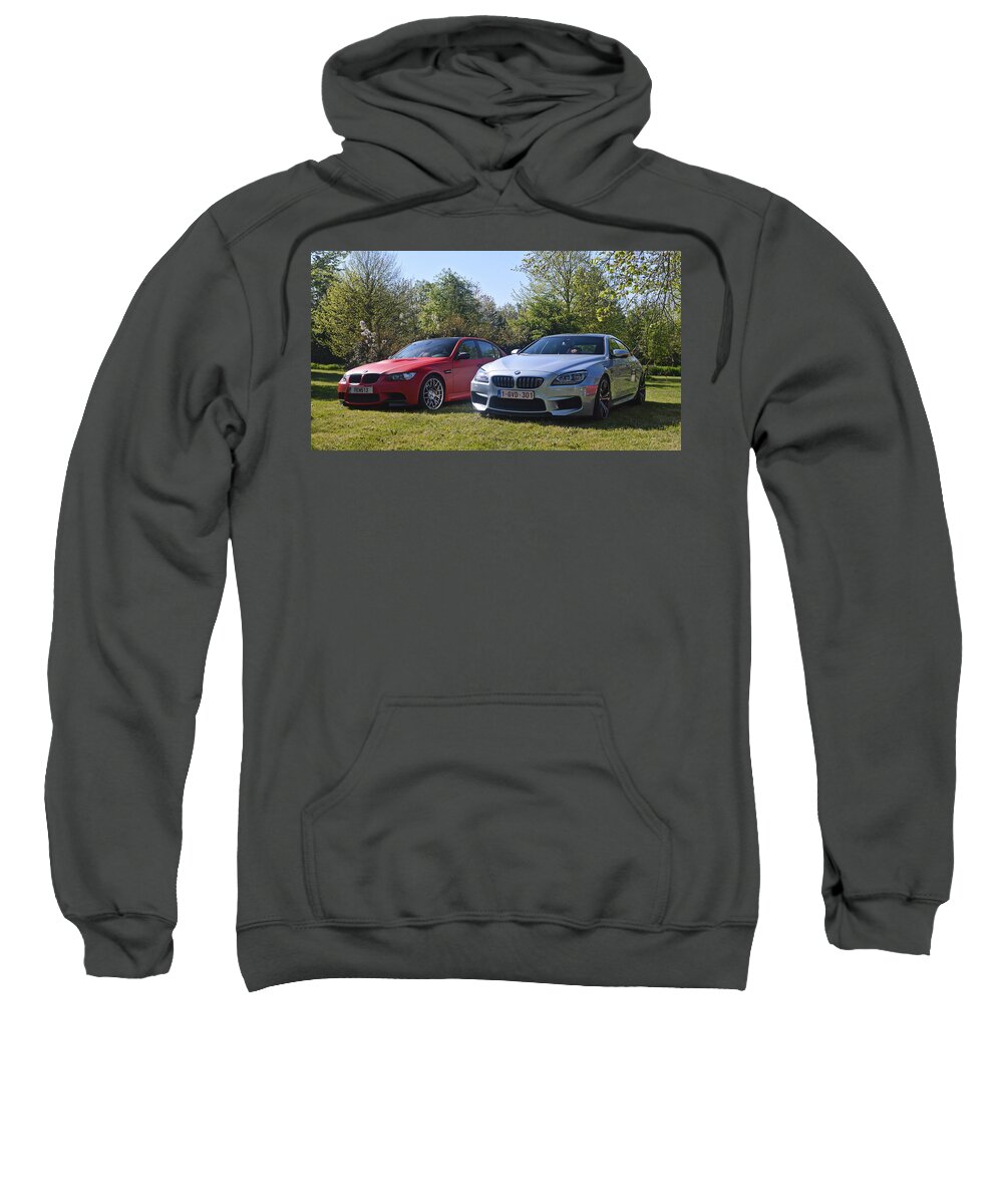 Bmw Sweatshirt featuring the photograph BMW M6 Gran Coupe by Sportscars OfBelgium