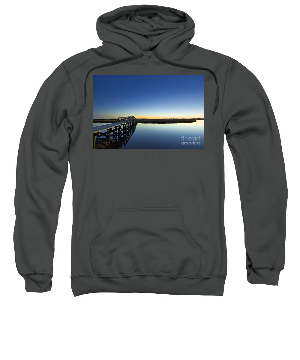 Beach Sweatshirt featuring the photograph Boardwalk to Beach by John Greim