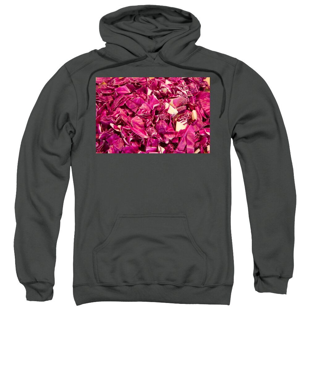 Food Sweatshirt featuring the photograph Cabbage 639 by Michael Fryd