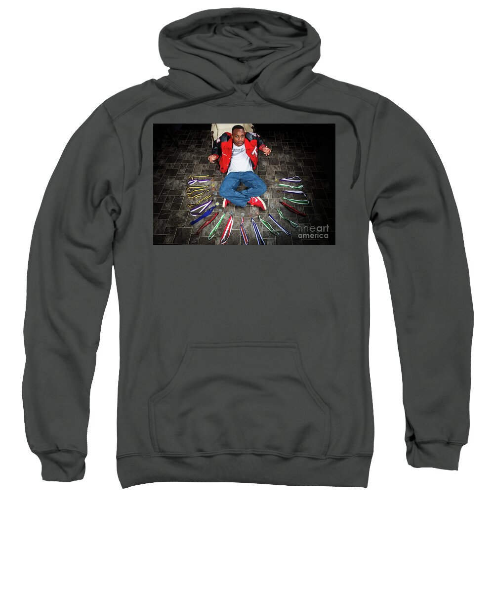Cameron Sweatshirt featuring the photograph Cameron 019 by M K Miller
