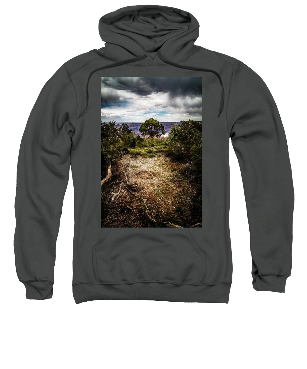 Arizona Sweatshirt featuring the photograph Canyon Sentinel by Jason Roberts