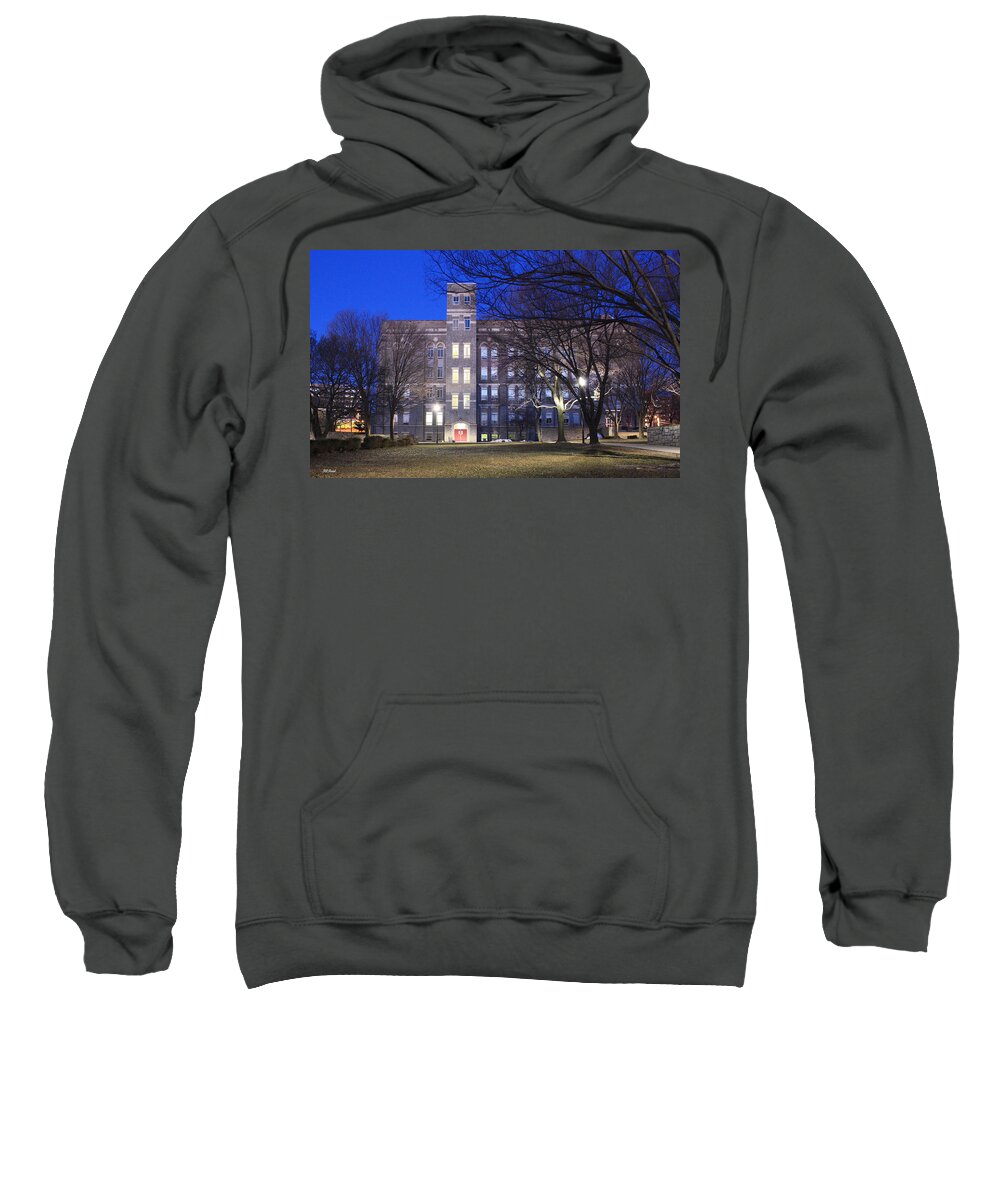 Cardinal Sweatshirt featuring the photograph Cardinal Gibbons School - Dedicated to Academic Excellence by Ronald Reid