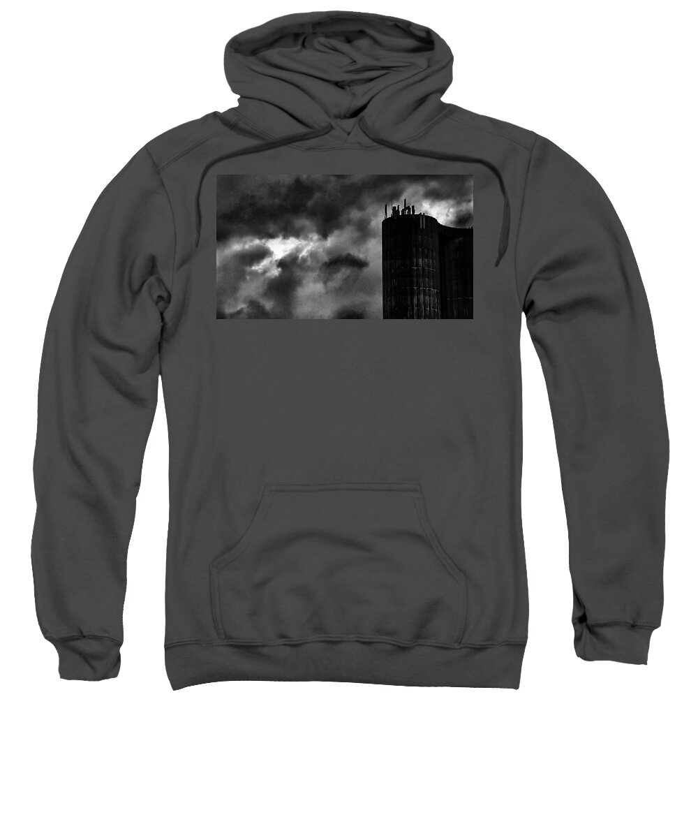 Clouds Sweatshirt featuring the photograph Castle in the clouds by Pedro Fernandez