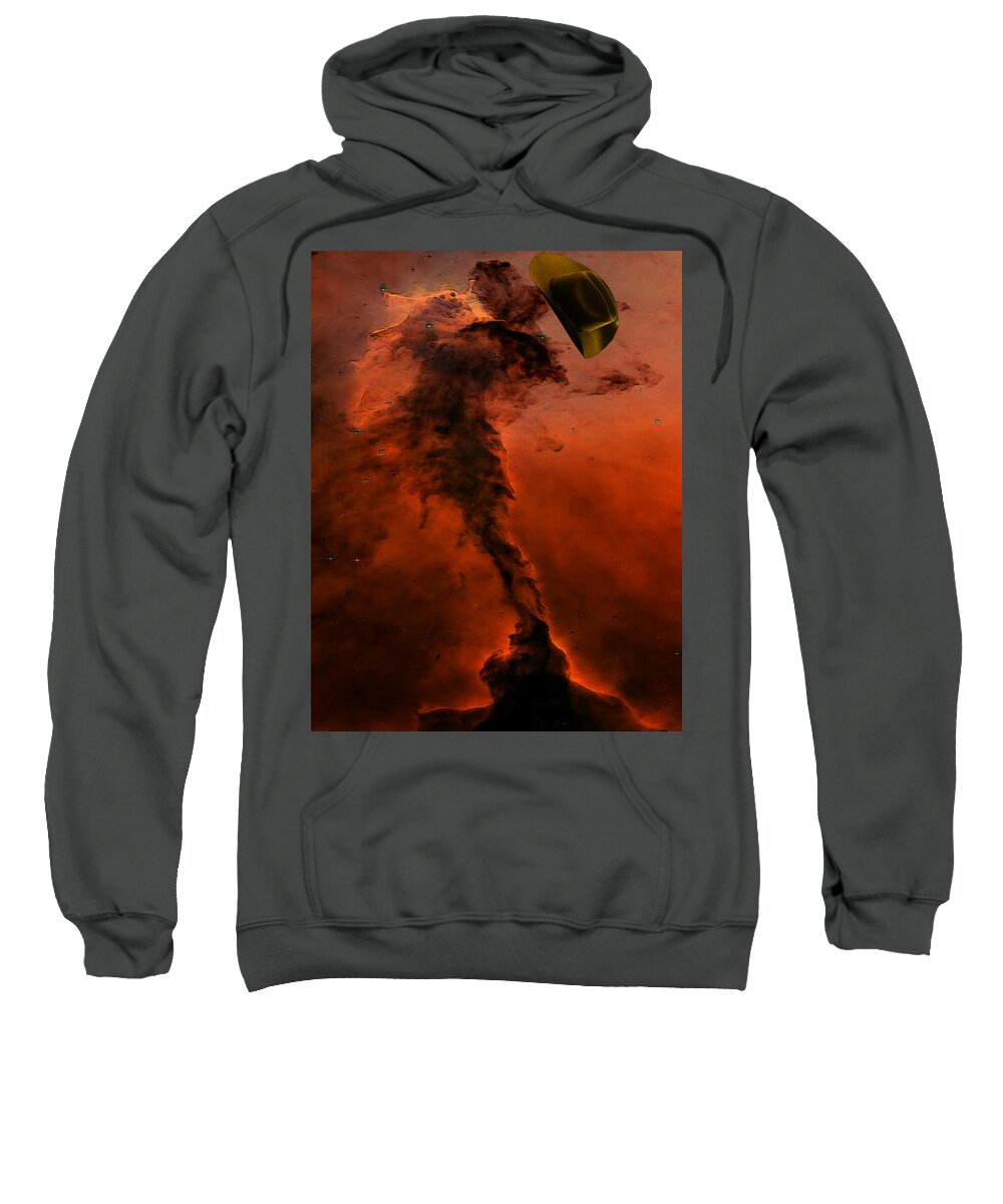 Altered-nasa Sweatshirt featuring the digital art Celebration by Tristan Armstrong