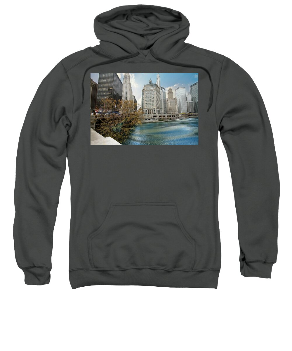 Chicago Sweatshirt featuring the photograph Chicago by Jackson Pearson