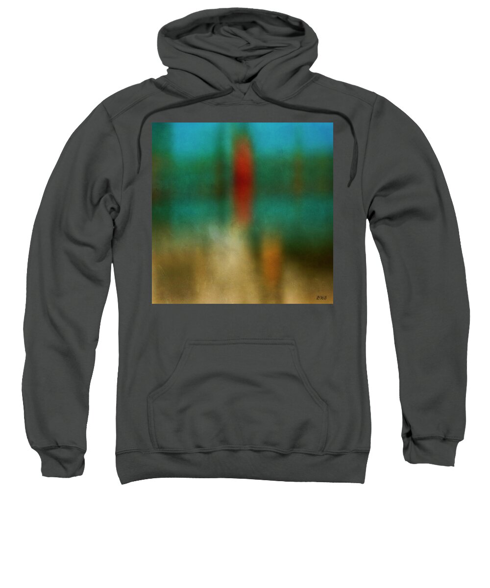 Abstract Sweatshirt featuring the photograph Color Abstraction XXVI by David Gordon