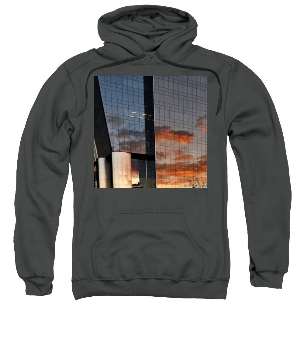 Brazil Sweatshirt featuring the photograph #corporative #architecture At Dusk by Carlos Alkmin