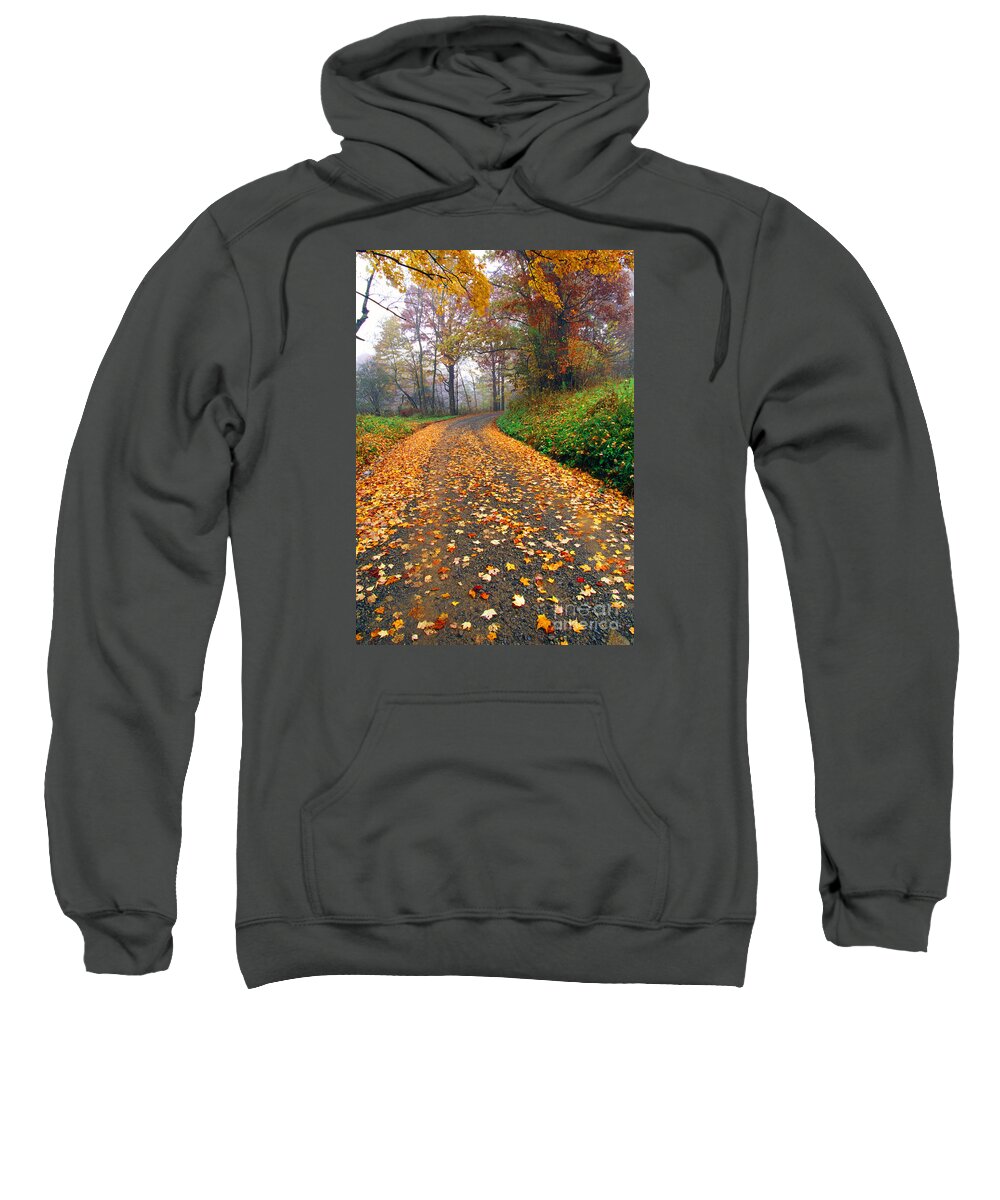 West Virginia Sweatshirt featuring the photograph Country Roads Take Me Home by Thomas R Fletcher