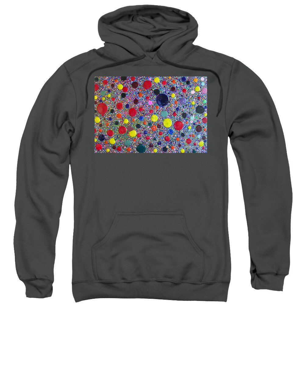 Dancing Sweatshirt featuring the painting Dancing In The Wind by Dawn Hough Sebaugh