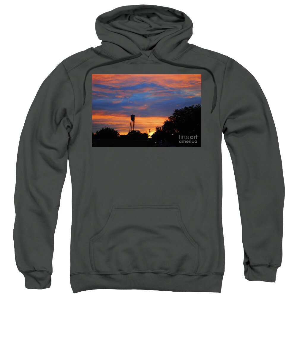 Old Sweatshirt featuring the photograph Davenport Tower by George D Gordon III