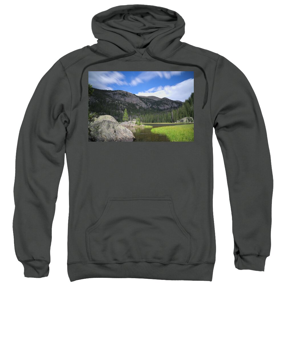 Landscape Sweatshirt featuring the photograph Dif'rent Strokes by Ivan Franklin