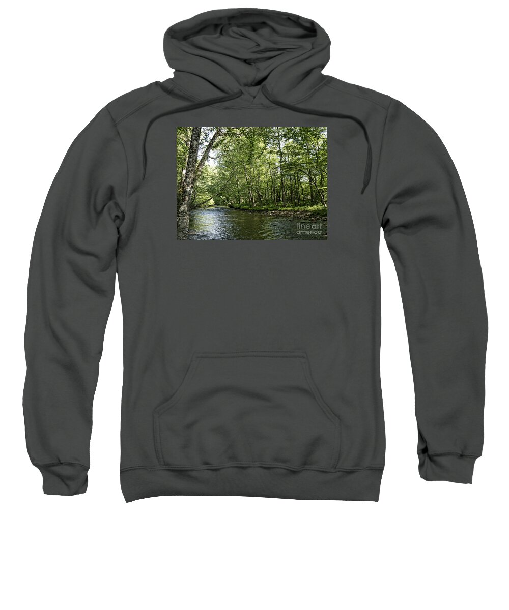 Smokey Sweatshirt featuring the photograph Down Beside Where the Waters Flow by Brenda Kean