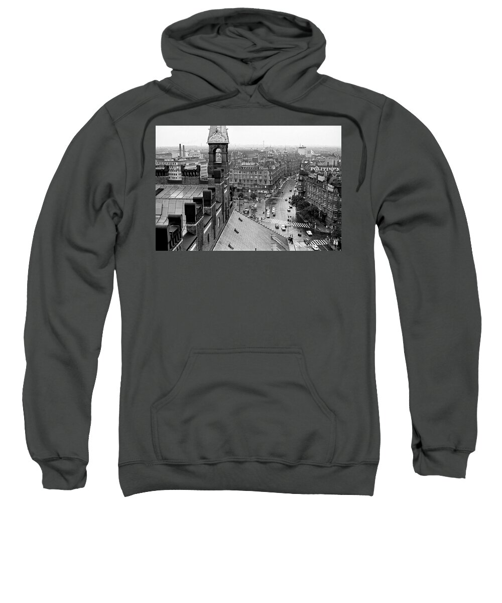 Copenhagen Sweatshirt featuring the photograph Downtown Kobenhavn by Lee Santa