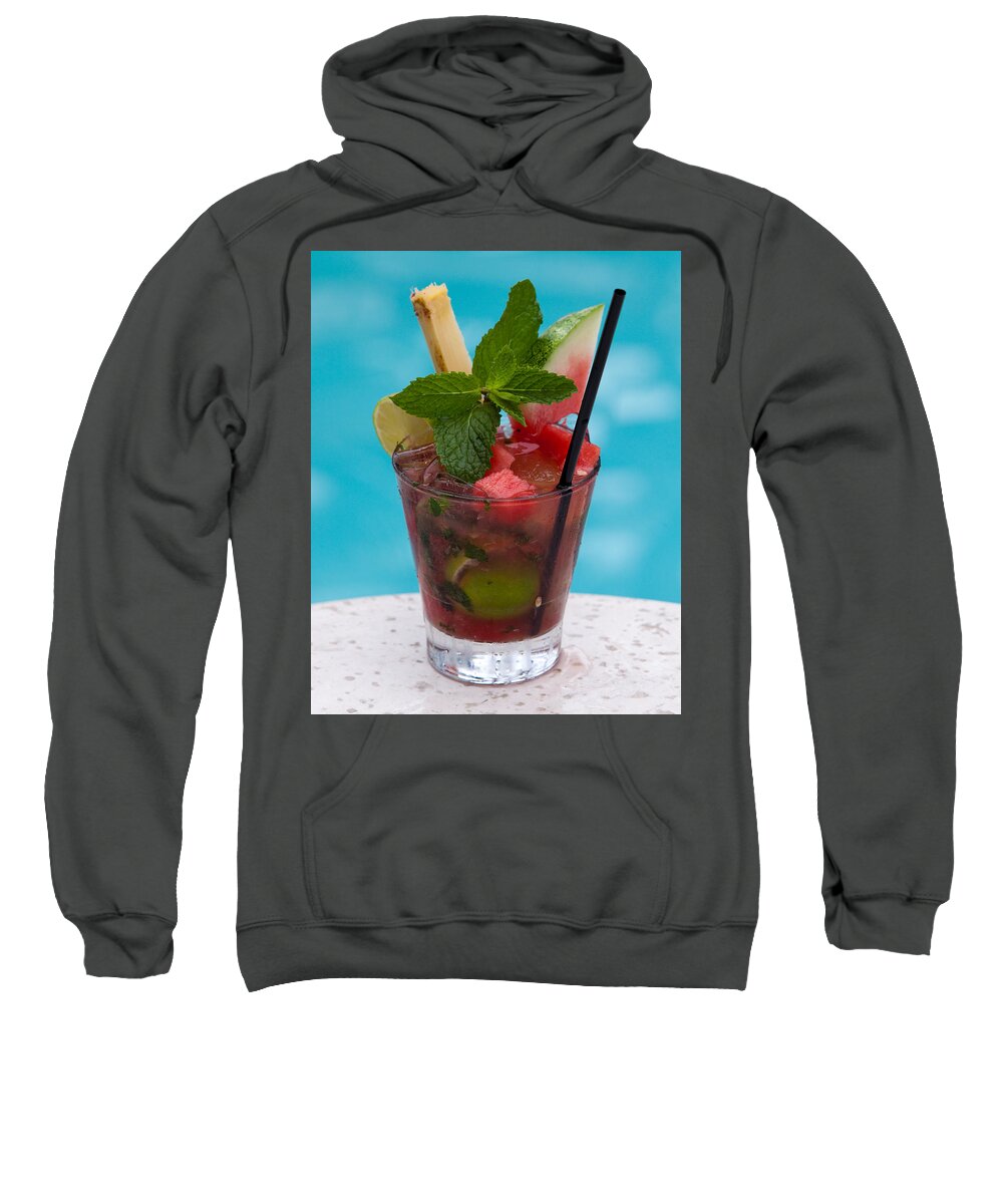 Food Sweatshirt featuring the photograph Drink 27 by Michael Fryd